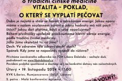 Cyklus přednášek o TČM Vitalita - poklad, o který se vyplatí pečovat 19.11.2024.2024 - 1